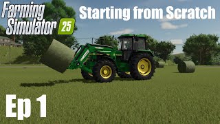 STARTING FROM SCRATCH in Riverbend Springs  FS25  Farming Simulator 25 [upl. by Ybrik816]