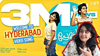 Welcome to Hyderabad Video Song  Premalu  Naslen  Mamitha  Girish AD  Vishnu Vijay Suhail Koya [upl. by Lamok]