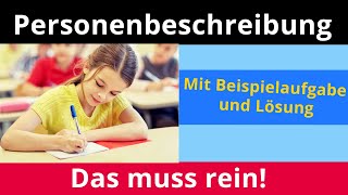 Personenbeschreibung Das muss rein – Deutsch  Duden Learnattack [upl. by Ardnuyek]