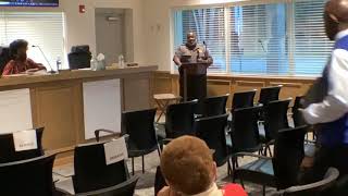 Princeville NC Town Hall Meeting Community Discussion About Shootings 10 30 2022 [upl. by Nomit]