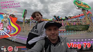 SpeedVlog 079  Das große Karussell Ausstellung Mannheim  Mannheim Maimesse 2024 [upl. by Alakim]