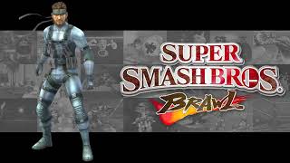 MGS4 Theme of Love Brawl Version  Super Smash Bros Brawl [upl. by Nakhsa]