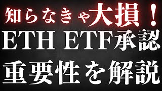 【徹底解説】イーサリアムETFの流入額が100億ドルに達する可能性について！ [upl. by Dranek]