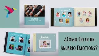 🎓✨¿Cómo crear tu anuario escolar personalizado Emotions✨🎓 [upl. by Basilius]