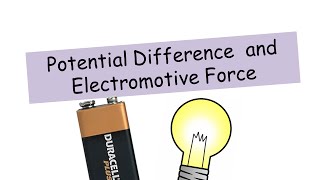 Electromotive Force and Potential Difference [upl. by Wanids590]