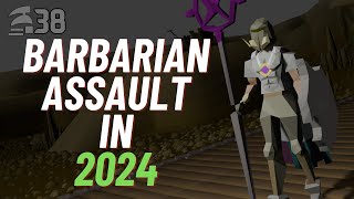 Barbarian Assault in 2024 🔥 Osrs Ironman  Episode 38 [upl. by Acemahs]