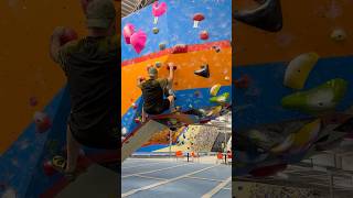 Warming up on an overhang boulderinglife bouldering [upl. by Ellette277]