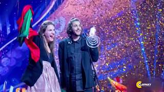 Eurovision 2017 Interview to Ola Melzig and Jerry Appelt [upl. by Daye]