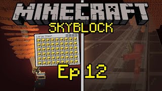 Ice And Making Ultimate Gold Farm In Hardest Skyblock Challenge Episode 12 [upl. by Waynant]