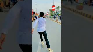 OMG 😱😱 reaction inlineskating funnyvideo rollerskating DuckyBhai [upl. by Anivla]