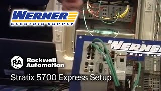 Rockwell Automation Stratix 5700 Express Setup [upl. by Esirrehc]