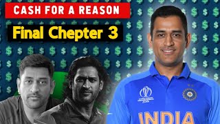 MS Dhoni  Cash For A Reason  The Other Story of MSD  Chepter 3 Final Draft [upl. by Cirred]