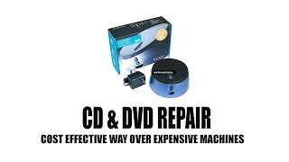 COST EFFECTIVE WAY TO REPAIR DVDS CDS AND VIDEO GAMES [upl. by Enerak]