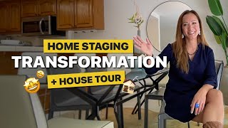 Amazing Home Staging Transformation  walk through [upl. by Jdavie52]