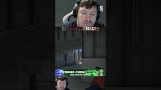 Dosia vs XANTARES 😬 xantares csgo twitchclips [upl. by Nogem]