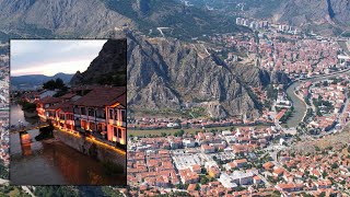 Amasya Drone Çekim 4K Ultra HD 60 Fps  Kral Kaya Mezarları  Kale amasya kale turizm tourist [upl. by Pierette545]