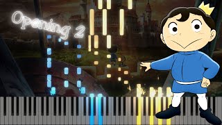 Ousama Ranking Opening 2 Hadaka no Yuusha by Vaundy Piano arrangement [upl. by Llenad]