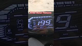 N160 Meter Explained Feature n160 bajajpulsar bikemodification shorts [upl. by Awuhsoj]