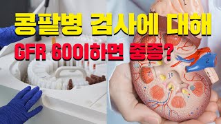 콩팥병 왜 GFR 60 미만이면 바로 중증  혈압약먹고 콩팥기능상실 이유 [upl. by Beeck]