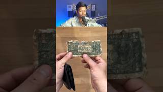 Restoring A Dollar Note shorts [upl. by Zelten]