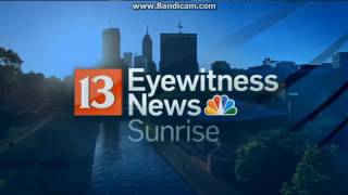 WTHR Channel 13 Eyewitness News Sunrise Open2017 [upl. by Enirual431]