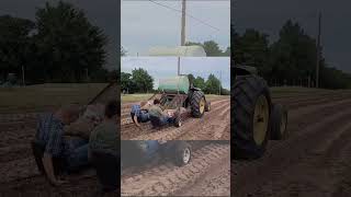 Planting And Harvest oklahomaacademy plantingpotatoes harvestingokra [upl. by Ecertap330]