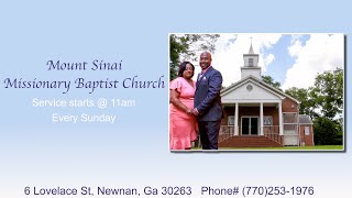 Mt Sinai Baptist Church Live [upl. by Lissy]