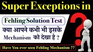 Exceptions in Fehlings Test 🔥  Mechanism  First Time on YouTube  IITian Explains [upl. by Mccreery]