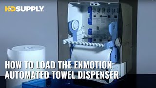 How To Load An enMotion Automated Towel Dispenser  HD Supply [upl. by Mccoy417]