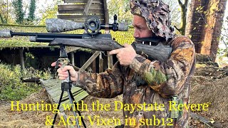 On the farm permission with the AGT vixen 22 amp Daystate huntsman Revere in 177 sub 12 airgunning [upl. by Ibok411]