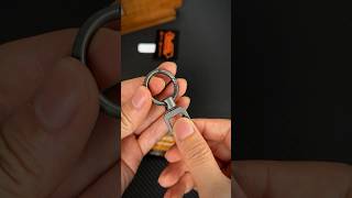 KeyUnity KA36ML Titanium D Shaped Keychain carabiner edc edcknife edccommunity edcgear key [upl. by Oiracam]