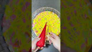 MAKING SLIME WITH PIPING BAG VS BALLOON shorts [upl. by Amelus521]