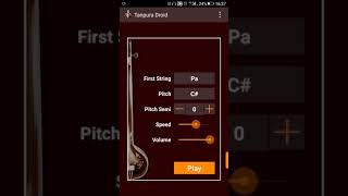 Tanpura Droid Mobile Application Explained By Meri Awaaj [upl. by Kellie135]