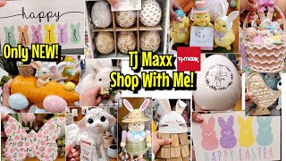 NEW TJ MAXX SHOP WITH ME EASTER DECOR 2023 [upl. by Terza]