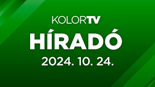 KolorTV Híradó  20241024 [upl. by Fariss]