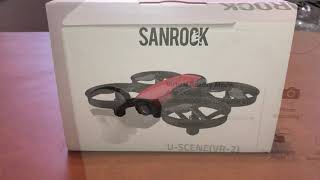 Sanrock U61W Drone  Unboxing and First Flight Courtesy of TDR Drones Ebikes and Scooters [upl. by Inat]