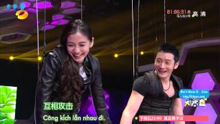 Vietsub Happy Camp 02052015 Dương Mịch Huỳnh Hiểu Minh Angela Baby Mã Tô [upl. by Aanas295]