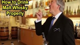 How to Nose and Taste Whisky amp Drink Properly Richard Paterson Dalmore [upl. by Thorr]