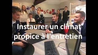 tuto Accueil entretien commercial Banque [upl. by Onfre492]