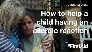 How to help a child suffering an allergic reaction FirstAid PowerOfKindness [upl. by Asuncion]