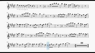 PISTA PARTITURA MI VIDA SIN TI JESUS ADRIAN ROMERO SAXO ALTO [upl. by Bradan]