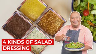 Salad Dressing 4ways  SIMPOL  CHEF TATUNG [upl. by Adnoyek]