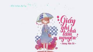 Vietsub Giấy Ghi Chú Tâm Nguyện  Vương Hân Vũ Cover  心願便利貼  王欣宇 [upl. by Lerak]