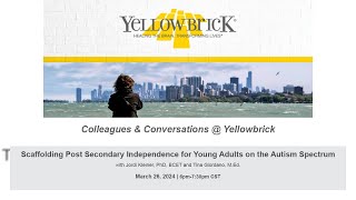 Scaffolding Post Secondary Independence forYoung Adults on the Autism Spectrum [upl. by Ahsei]