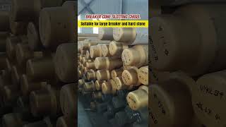 The Conical Slotted Breaker Chisel Your Solution for Large Breakers and Hard Stone Breaking [upl. by Nesiaj741]