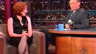 Gillian Anderson on Letterman Part 2 of 2 [upl. by Medin640]