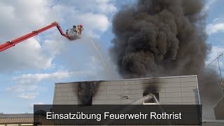 Einsatzübung Feuerwehr Rothrist [upl. by Sterner]