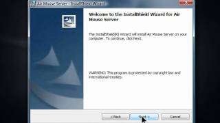 How to Setup the Air Mouse Pro Server on your Computer [upl. by Dotty656]