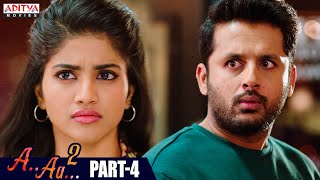 A AA 2 Hindi Dubbed Movie Part 4  Nithiin Megha Akash Ashu Reddy  Aditya Movies [upl. by Bisset]