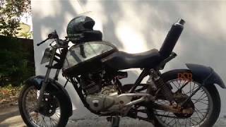 pulsar 180 carburetor cleaning  modified bike  bullet singh boisar [upl. by Trofmoc]